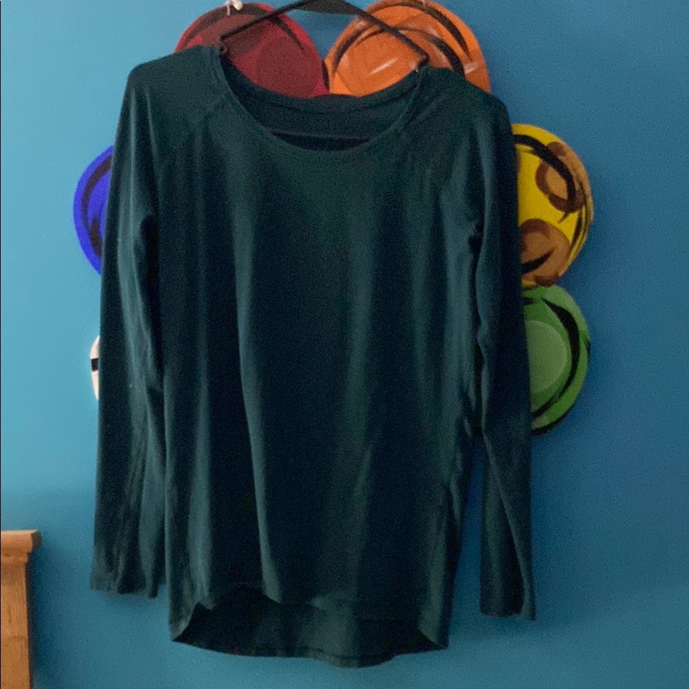 Lululemon Teal Long Sleeve Women's Top